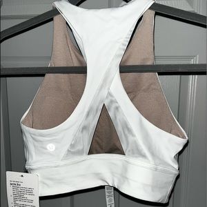 Lululemon white ignite bra